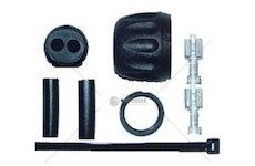 Sada opravárenská 2 pól. konektor / průchodka se dvěma otvory aspöck, schmitz 15562402_A