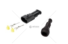 Sada opravárenská 2 pól. zásuvka super seal + manžeta daf lf/cf/xf, iveco daily,e.cargo, t 0762438_A