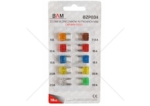 Sada pojistek 5-30A MINI 10ks