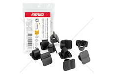 Sada příchytek izolace kapoty 20 x 14 mm 16 mm, 10 ks AMIO-05053