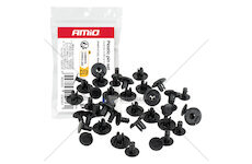 Sada rozpěrných příchytek 10 mm ⌀ 6.5 mm, 20 ks AMIO-05036