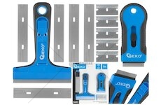 Sada škrabek a náhradních břitů, 12 ks GEKO