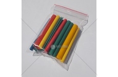 Sada smršťovacích bužirek průměr 2-10mm/délka 70mm 15ks