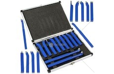 Sada soustružnických nožů, 12x12mm, 11-dílná sada MAR-POL