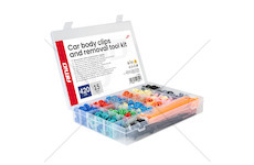 Sada sponek karoserie a nástrojů pro demontáž 420+15 ks AMIO-04744