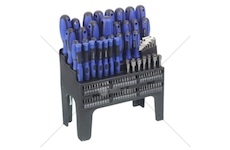 Sada šroubováků, bitů, imbusů, 122ks stojan