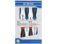 Sada šroubováků křížových 6 elementů KING TON KT-31116MR