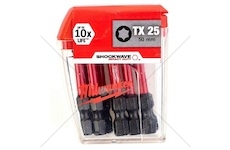 Sada torxních šroubovacích bitů shockwave™ cd tx25/50mm - 10 ks 4932430882_A