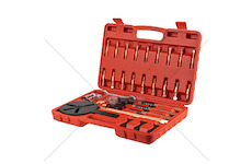 Sada tříramenného stahováku ložisek s háky 44 prvky AMIO-04760