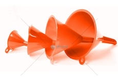 Sada trychtýřů 4ks FI 50,75,92,115mm