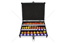 Sada tvarových fréz na dřevo 35ks GEKO