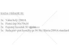 Sada úplného válce 2s90a pr. 90/3kr slávia | MT01011-a
