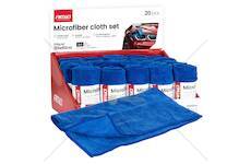 Sada utěrek z mikrovlákna 20ks 500gsm 30x40cm AMiO-04490