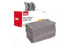 Sada utěrek z mikrovlákna 50ks 210gsm 30x30cm AMiO-04492