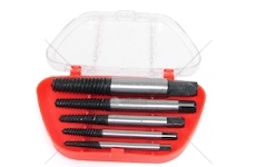 Sada vrtáků na poškozené a zlomené šrouby sada 5ks v kufříku