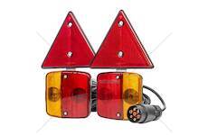 Sada zadních magnetovích svítidel pro přívěsný vozík