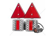 Sada zadních magnetovích svítidel pro přívěsný vozík