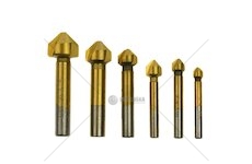 Sada záhlubníků 6.3 - 20.5 mm, 6 ks GEKO