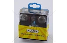 Sada žárovek 12V H4 75/70 P43  GOLDEN  BS-01