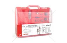 Sada žárovek 18ks (2xH1) AMIO-01495