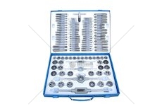 Sada závitníků a závitových oček 110ks GEKO