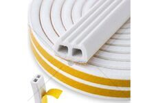 Samolepící těsnění na okna a dveře typ E 15x8 mm, 50 m, bílé KELTIN