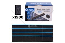 Samolepící závaží na kola 12x5g XTREME, černé, 100ks pásků GEKO