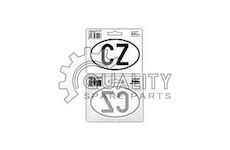 Samolepka CZ malá vnější