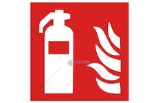 Samolepka malá - hasící přístroj