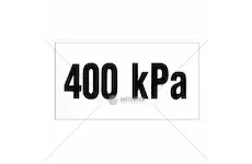 Samolepka tlaky v pneu 400 kpa | Samolepka Tlaky v pneu 400 kPa