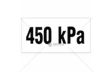 Samolepka tlaky v pneu 450 kpa | Samolepka Tlaky v pneu 450 kPa