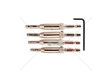 Samostředící vrtáky, sada 4 ks KRAFT&DELE