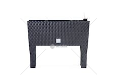 Samozavlažovací květináč-truhlík 30l,, antracitový RATO CASE HIGH