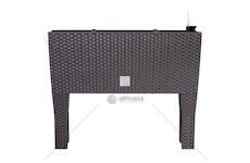 Samozavlažovací květináč-truhlík 30l, umbra RATO CASE HIGH