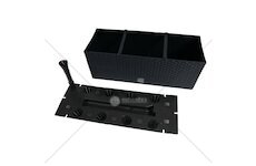 Samozavlažovací truhlík ratanový 17 l, antracit - RATO CASESE