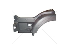 Schod velký MAN TGL 10 (vyšší blatník) Levá strana, šedá barva