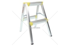 Schůdky 2-stupně GMP hliníkové oboustranné