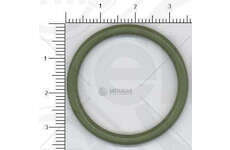 Seal Ring 35,2 X 3 / FPM RD RAL6025 Elring