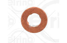 Seal Ring, nozzle holder 188A8.000/199A1.000 / 7,6X15X1,53 COPPER Elring