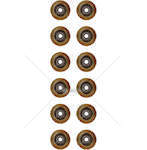 Seal Ring, valve stem S-TYPE/X-TYPE - YB (AJ-V6) Victor Reinz