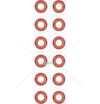 Seal Set, valve stem XE 250/280/315 - CF 85/XF 95 (SET 12PZ) Victor Reinz