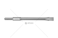 Sekáč plochý HEX, 35x410mm, TOTAL