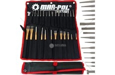 Sekáče, vyrážeče, důlčíky, sada 28 ks MAR-POL