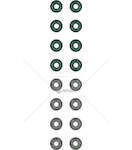 Shaft Seal, camshaft G4FA/G4FC/G4LA - CEED/CERATO Victor Reinz