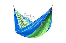 Síť houpací NYLON zeleno-modrá