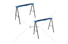 Skládací stavební podpěra, koza s protiskluzem, sada 2 ks - GEKO