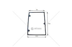 Sklo boční pravé 935540