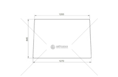 Sklo čelní KS (BK M97-FRT) 53369038