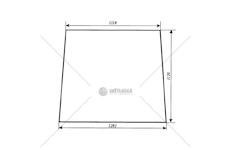 Sklo čelní - lepené 86368075