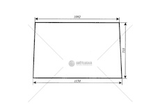 Sklo čelní URIII Z 7520-10540 KALENÉ 10368107